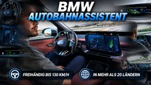 BMW: Neuer Autobahnassistent für freihändiges Fahren