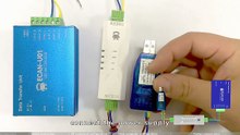 ECAN-101 CAN TO SERIALPORT CONVERTER Tutorials