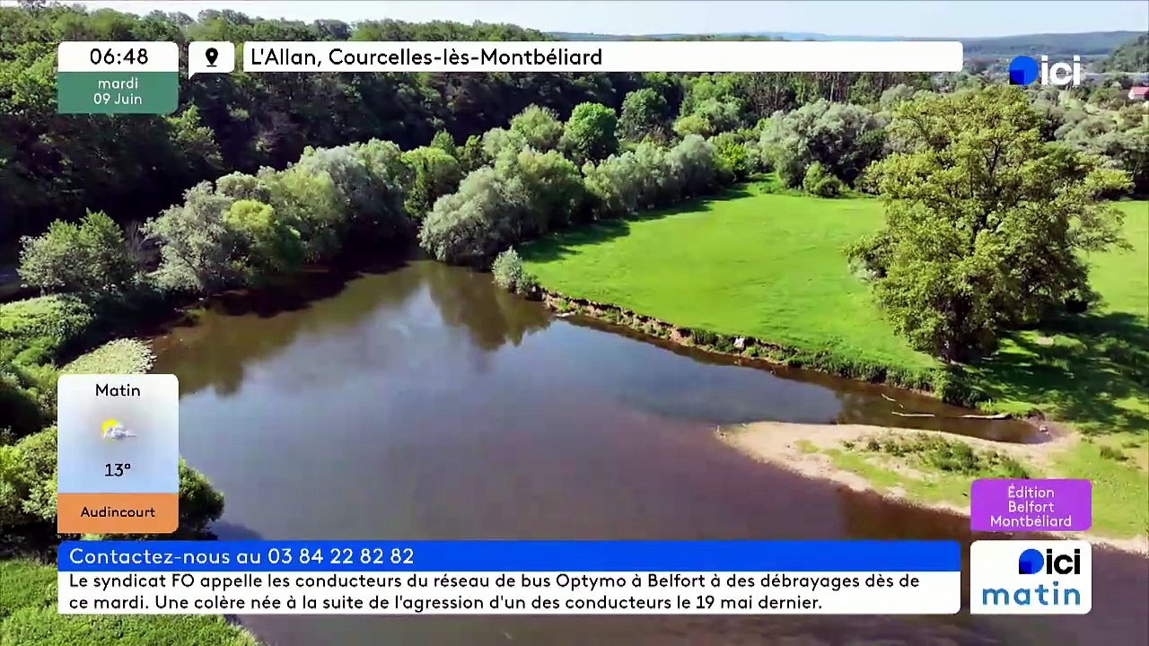 09/06/2026 - ici matin par ici Belfort Montbéliard en vidéo