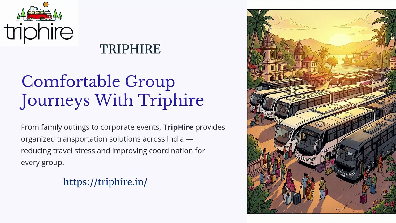 Comfortable Group Journeys With Triphire