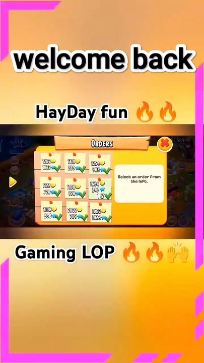 Hayday gameplay 🔥