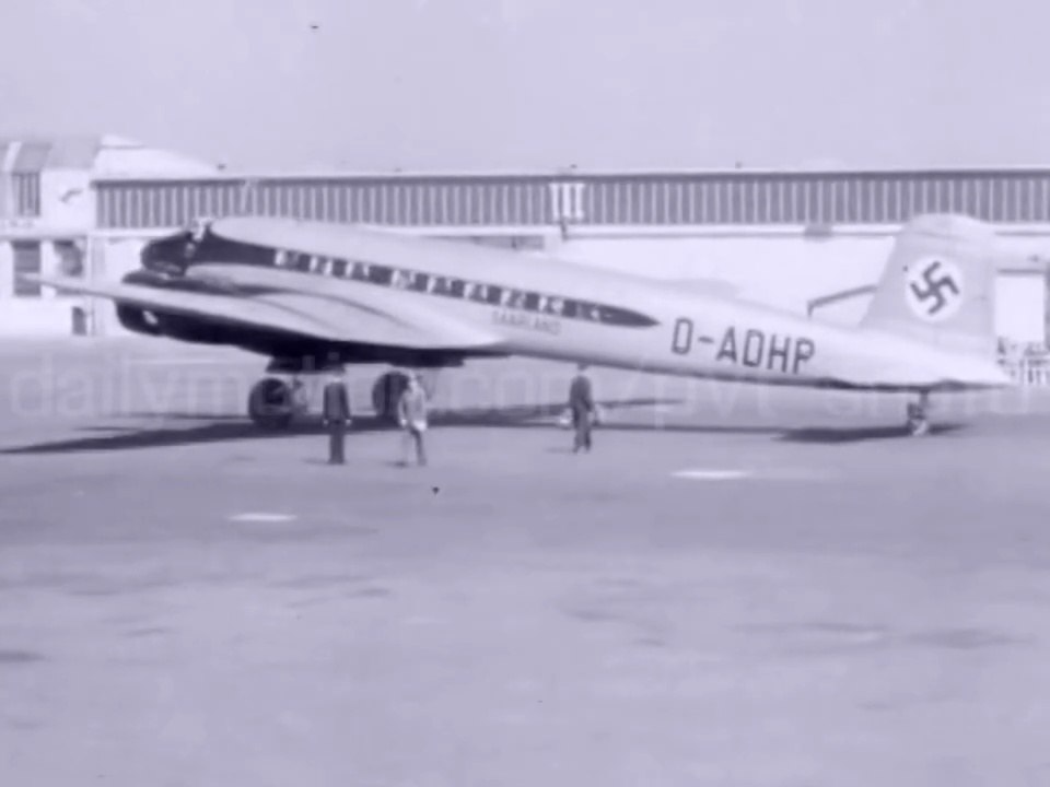 Fernsehsender Paul Nipkow Berlin, Bericht des Aktuellen Bilddienst vom Flughafen Tempelhof 1938