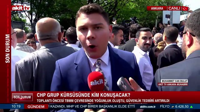 CHP'liler canlı yayında Akit TV muhabirine saldırdı