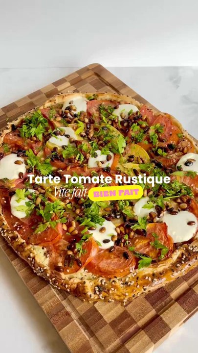 Tarte Tomate Rustique