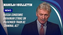 Russia condemns Ukrainian strike on passenger train as 'criminal act'