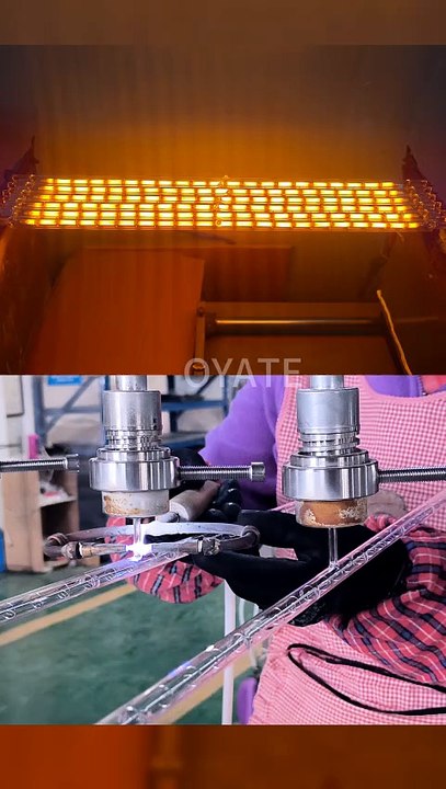 500mm 800w halogen bulbs infrared heating element for semi-automatic bottle blowing machine