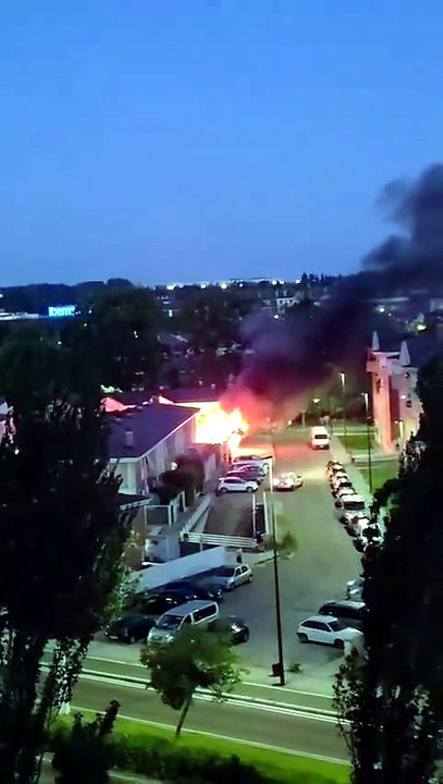 Incendio en Parque Alameda de Valladolid