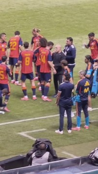 Este es el líder del vestuario de la Selección: atentos a lo que hace en el cooling break