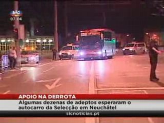 Supporters toujours là malgré la défaite