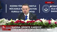 Bakan Gürlek: Kadınlara yönelik suçlarda cezaları artırdık.