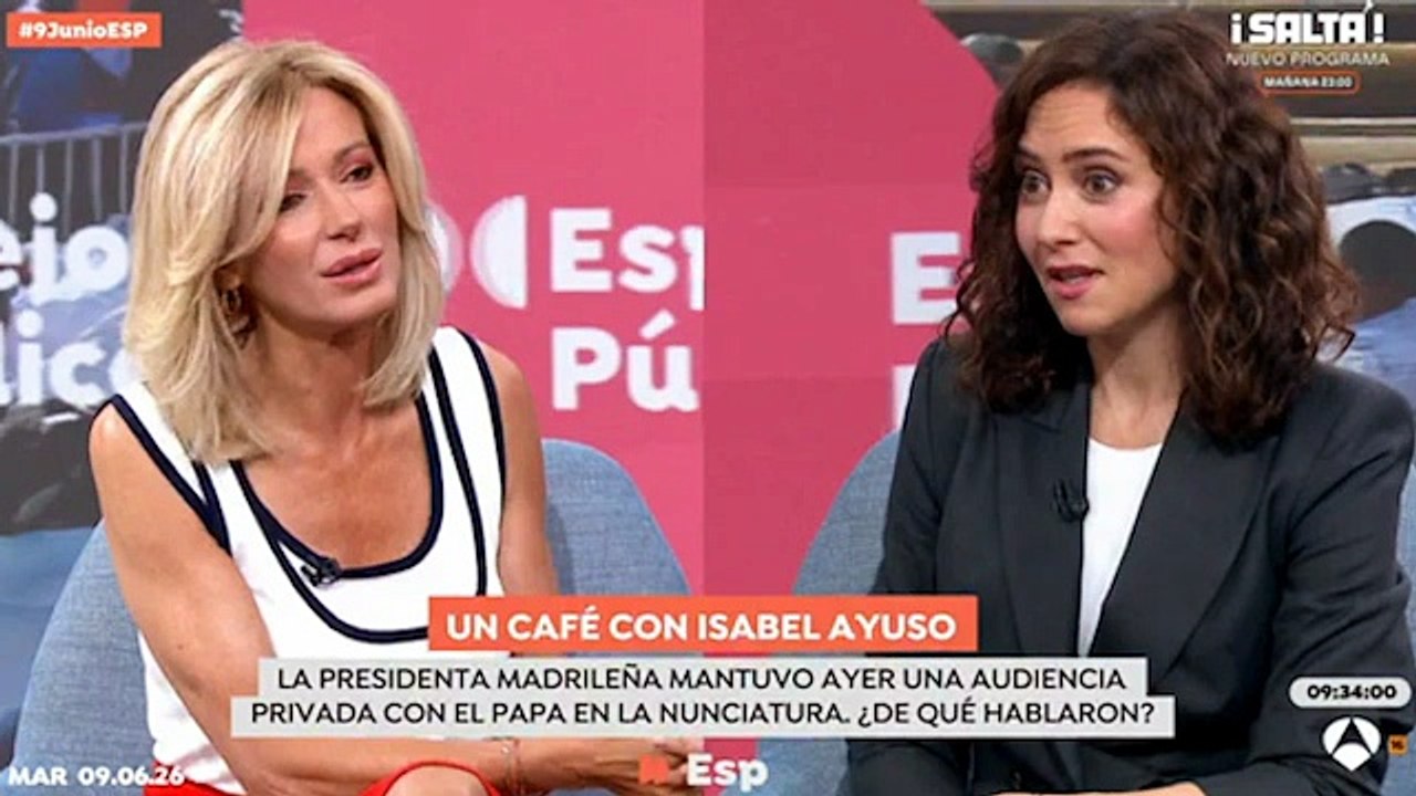 ¿Quién es P. S.? Díaz Ayuso deja boquiabierta a Susanna Griso con una magistral respuesta