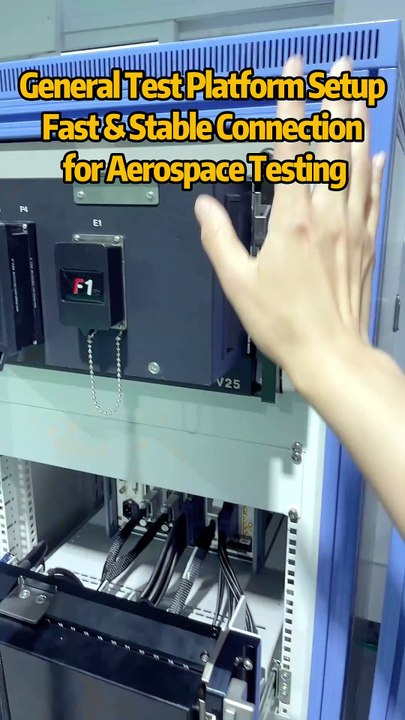 General Test Platform SetupFast & Stable Connection for Aerospace Testing.