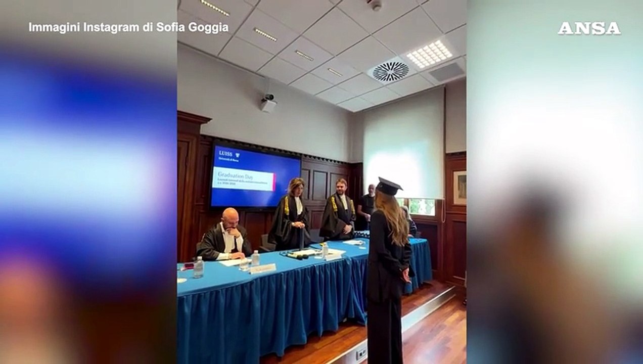 Sofia Goggia e' diventata dottoressa in Scienze Politiche con 110 e lode