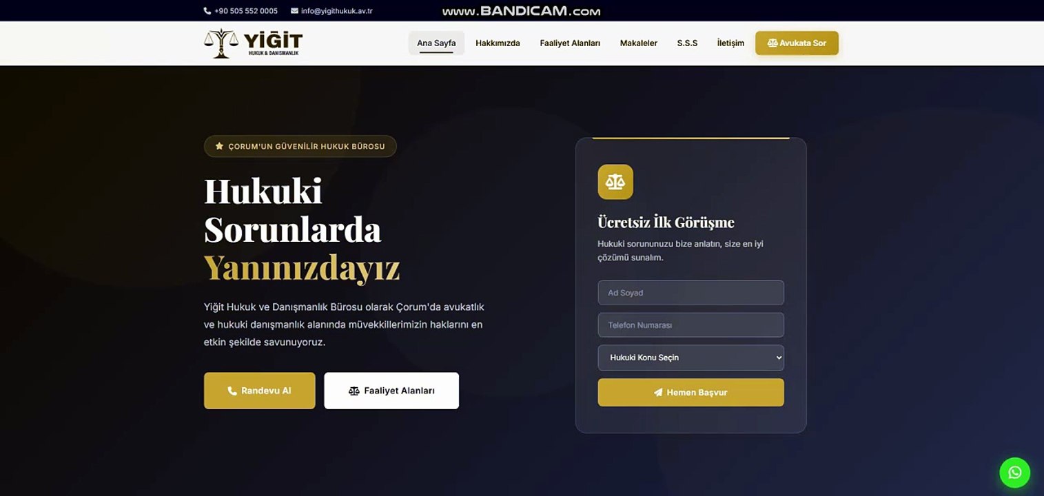 Çorum Avukat
