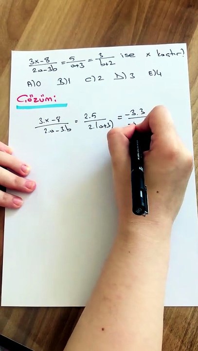Matematik Oran Orantı