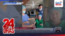 Panganganak via C-section, naudlot nang lumindol ilang sandali bago ang operasyon | 24 Oras