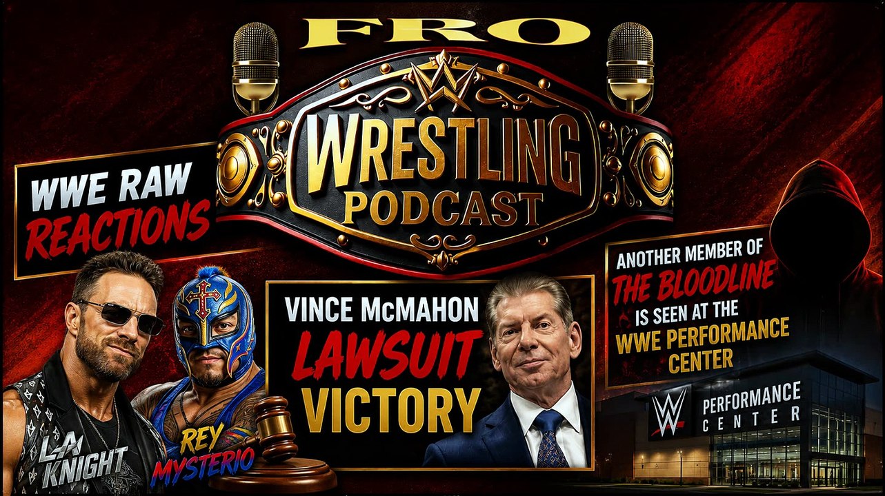 WWE Raw Reactions - Vince McMahon Legal Victory - New Bloodline Member at the WWE Performance Center