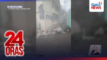 Ilang residente at motorista, muntik matabunan nang magka-landslide dahil sa lindol | 24 Oras