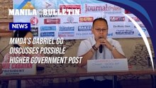 MMDA’s Gabriel Go discusses possible higher government post