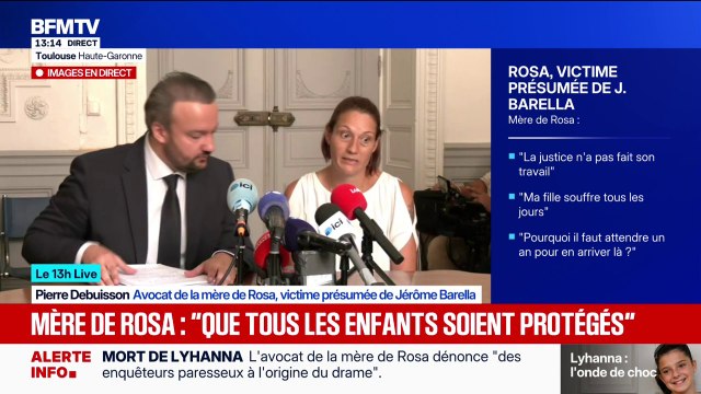 Ça aurait pu être ma fille : la mère de Rosa, qui avait dénoncé des viols commis sur sa fille entre 2024 et 2025 au domicile de Jérôme Barella, va porter plainte contre l'État