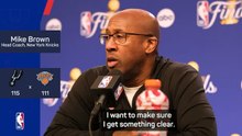 Brown slams the refs after Knicks' first Finals loss