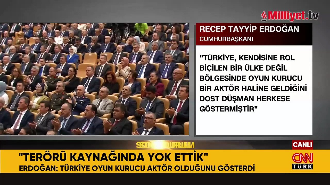 Cumhurbaşkanı Erdoğan: Devleti FETÖ'vari yapıdan temizledik, savunmada dışa bağımlılığı azalttık