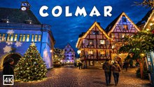 Colmar Christmas Market 🎄 Magical Evening Walk Through a Fairytale Town | France 2025 4K