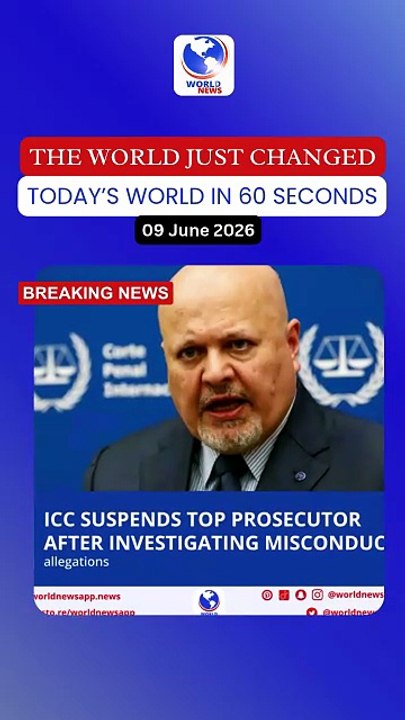 ICC suspends top prosecutor after investigating misconduct allegations