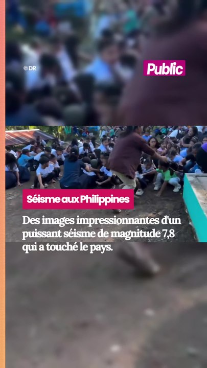 Séisme terrible qui a touché les Philippines. Plusieurs morts et des centaines de blessées