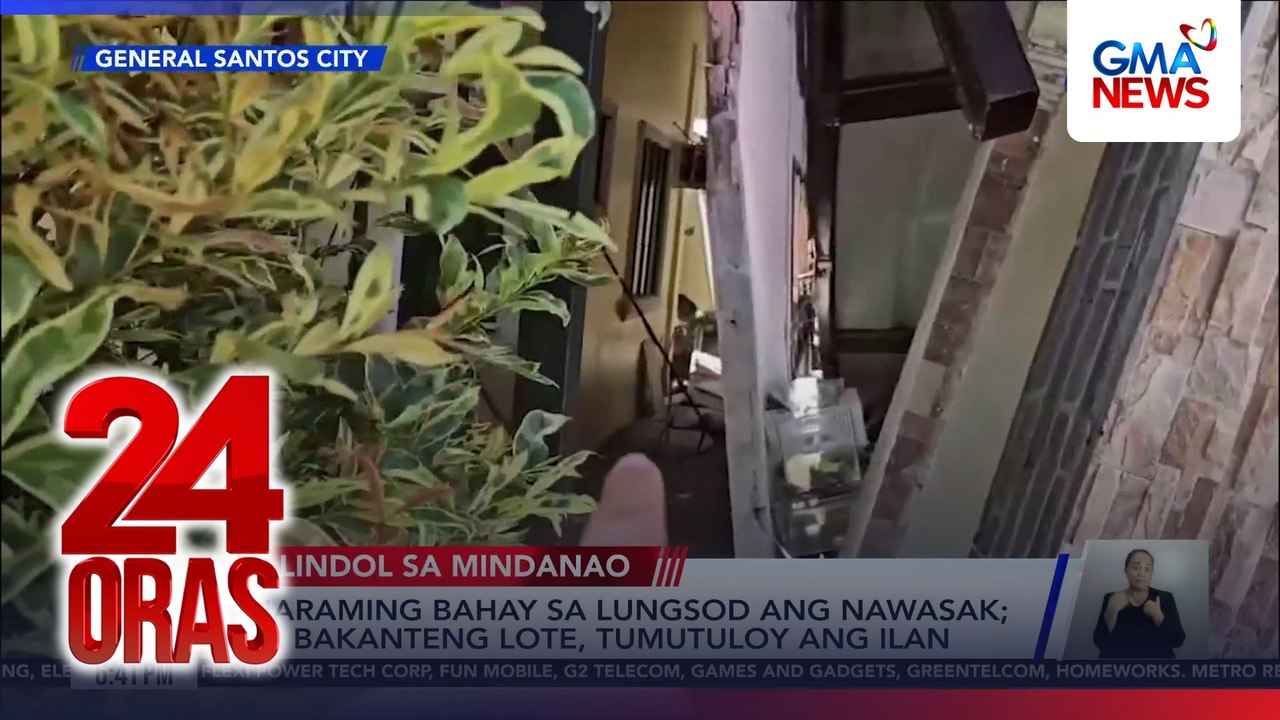 Several houses in GenSan now uninhabitable after M7.8 quake | 24 Oras