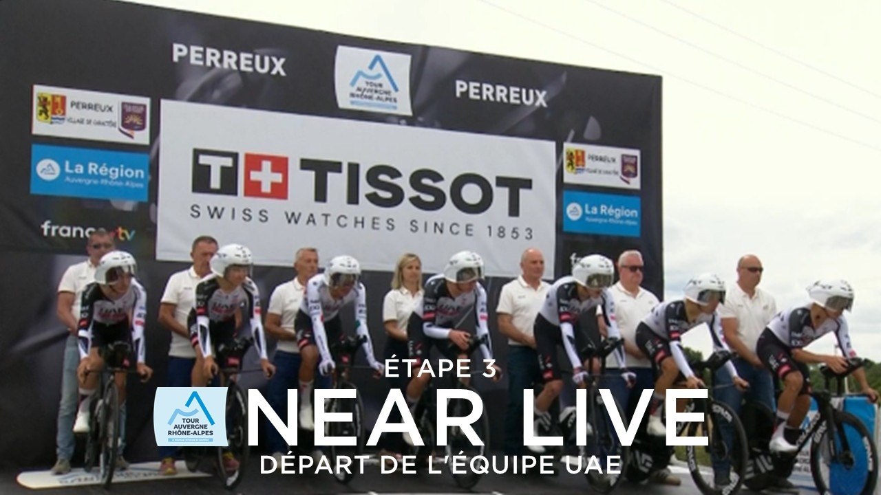 Near live - Stage 3 - Départ de l'équipe UAE
