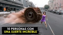 10 personas fuera de lo común con una suerte increíble | Las personas más suertudas del mundo