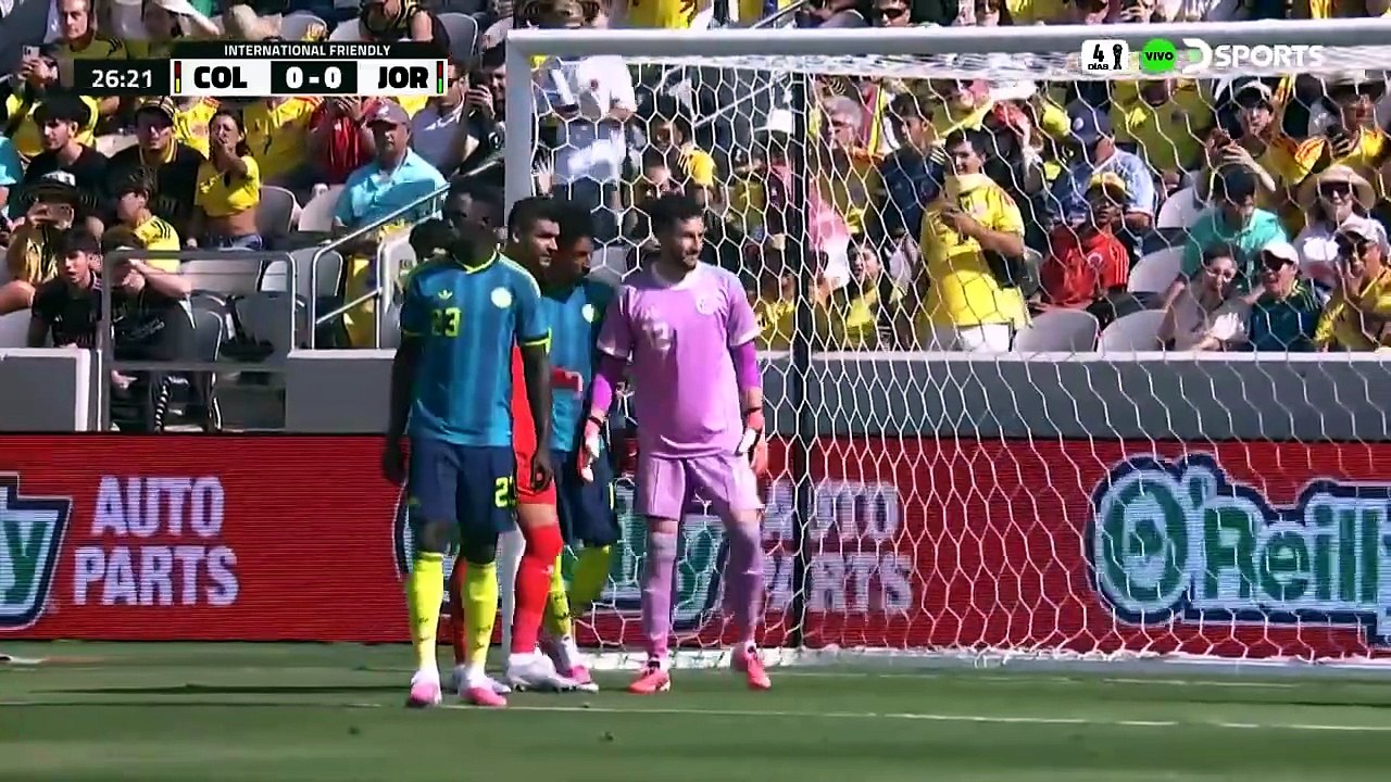 Colombia 2–0 Jordania | Resumen