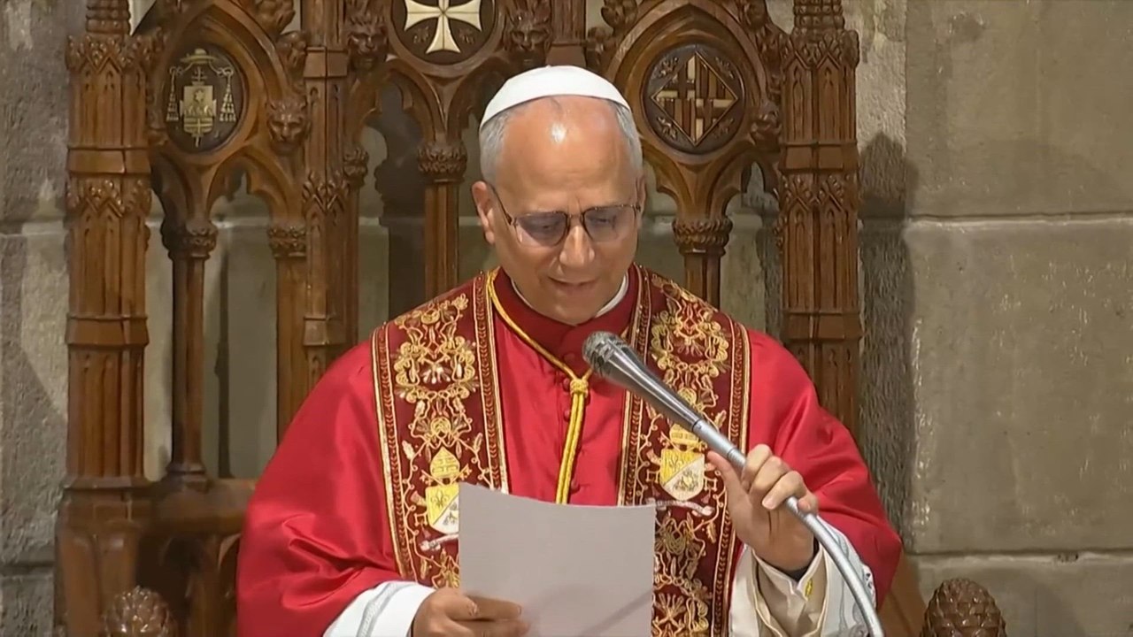Pope Leo XIV full speech at Barcelona Cathedral