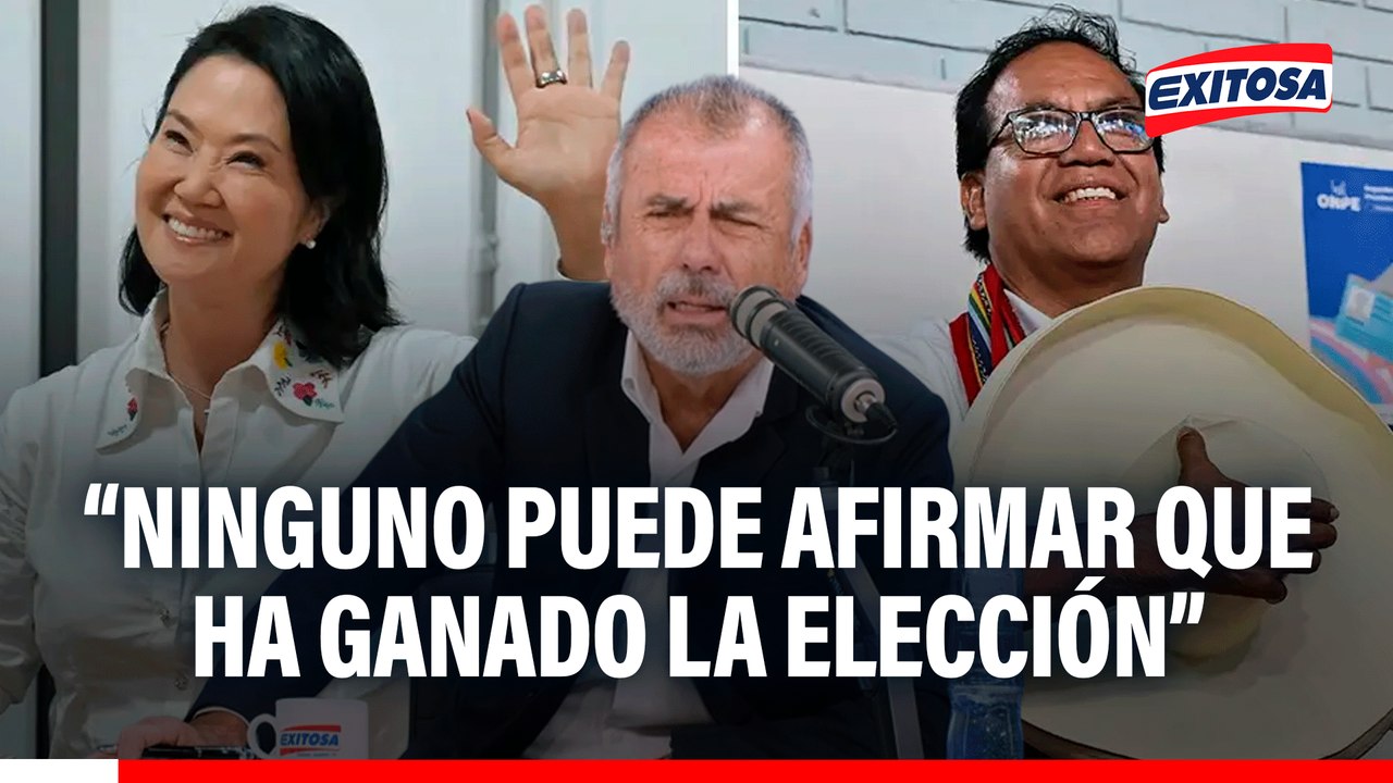 Nicolás Lúcar asegura que resultado va a ser "ajustadísimo": "Ninguno puede afirmar que ha ganado"
