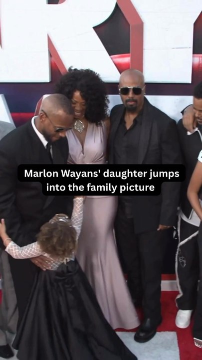 Marlon Wayans' Daughter Jumps Into the Family Picture