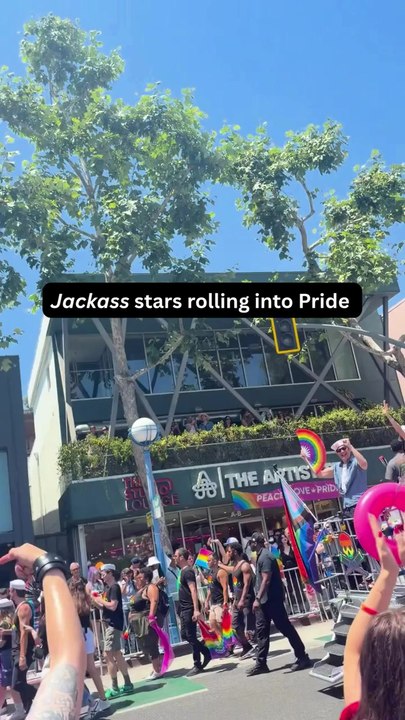 'Jackass' Stars Rolling Into WeHo Pride