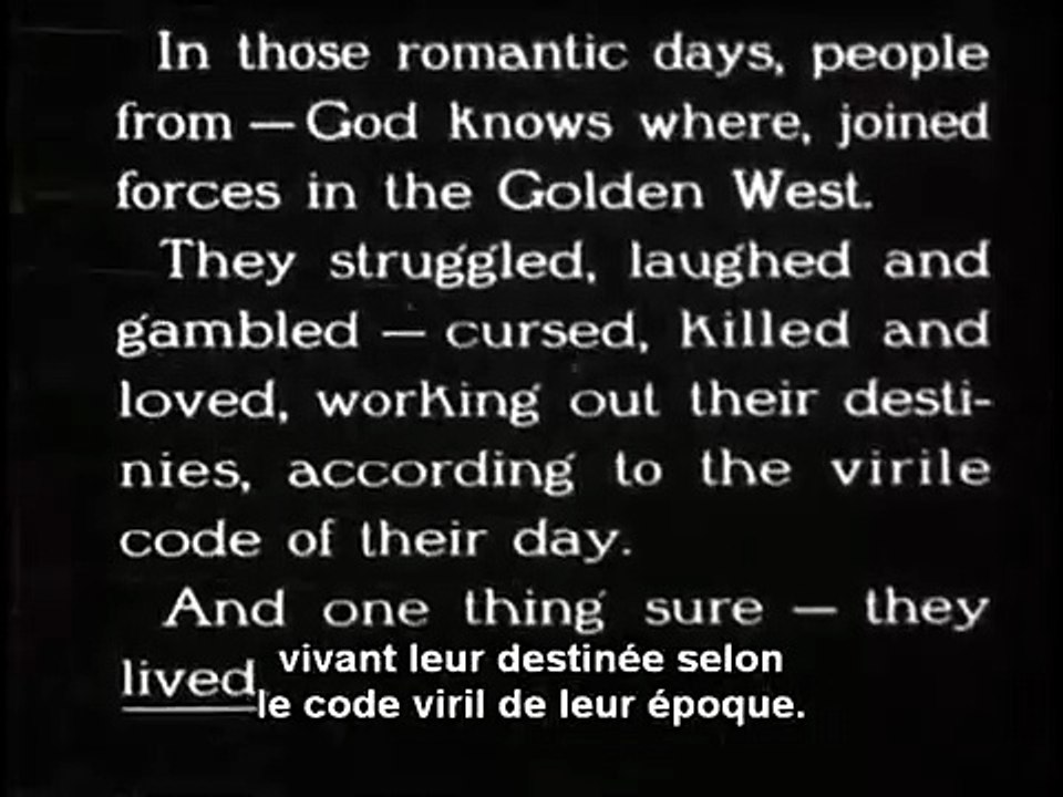 The Girl of the Golden West (silent 1915)  Mabel Van Buren, Theodore Roberts, House Peters