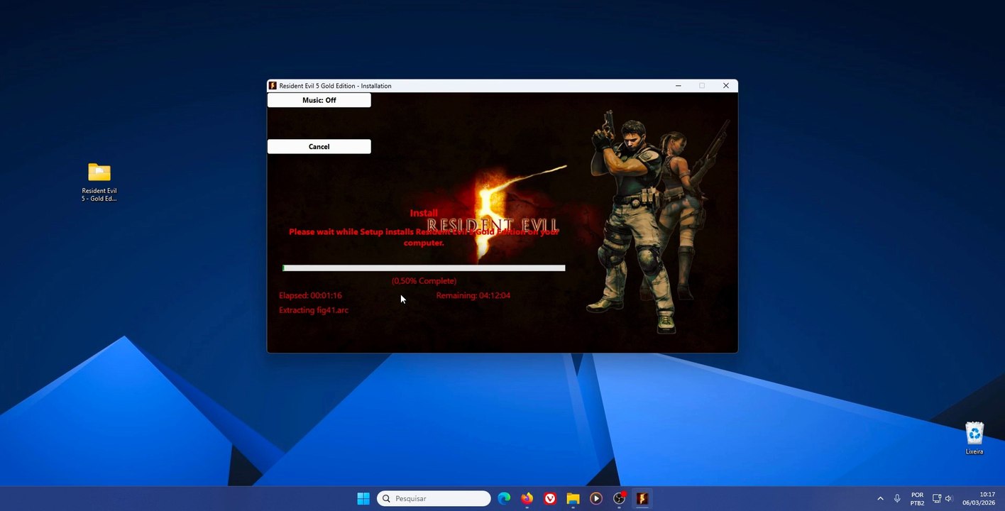 Como Baixar E Instalar Resident Evil 5 Para Pc...