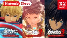¡Tres juegos de Xenoblade Chronicles llegarán a Nintendo Switch 2!
