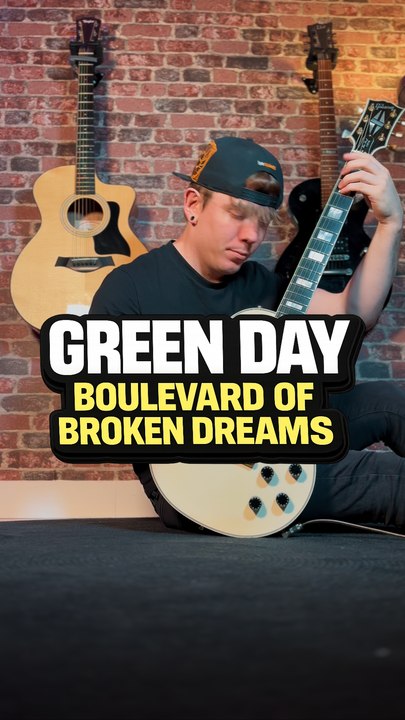 Green Day - Boulevard Of Broken Dreams (Guitar Cover)