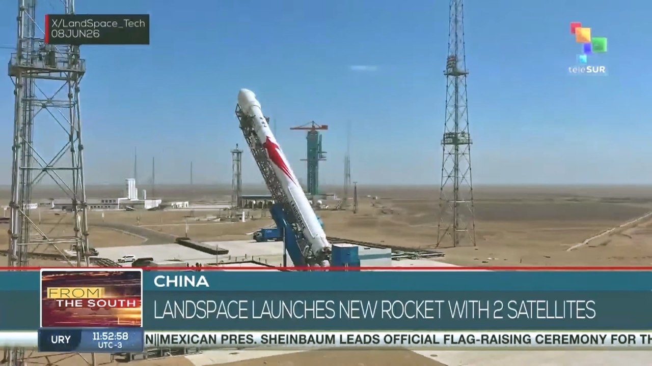 China | Landscape launches new rocket with 2 satellites