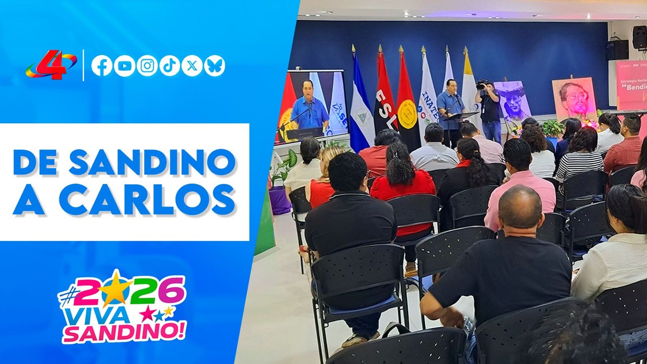 📚 Lanzan segunda edición del Programa "De Sandino a Carlos" en Nicaragua