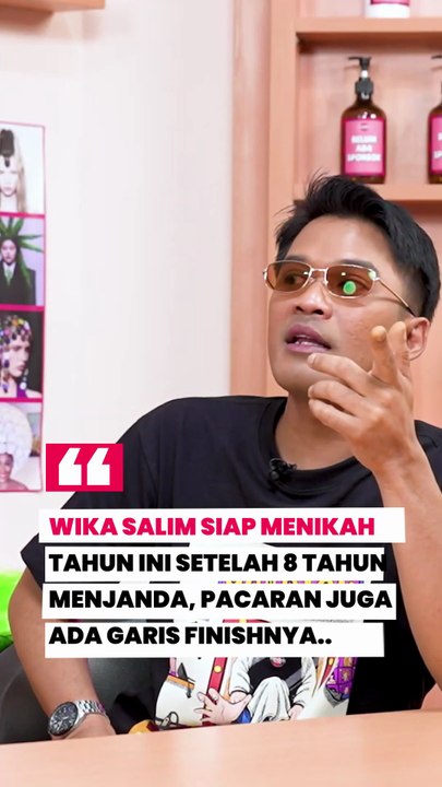 Wika Salim siap menikah tahun ini setelah 8 tahun men janda