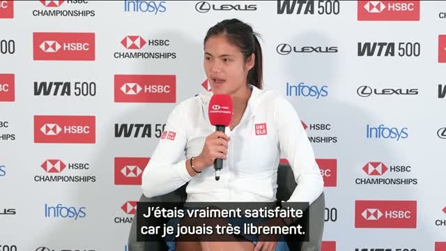 Queen's - Raducanu : Génial de voir Serena de retour sur un court