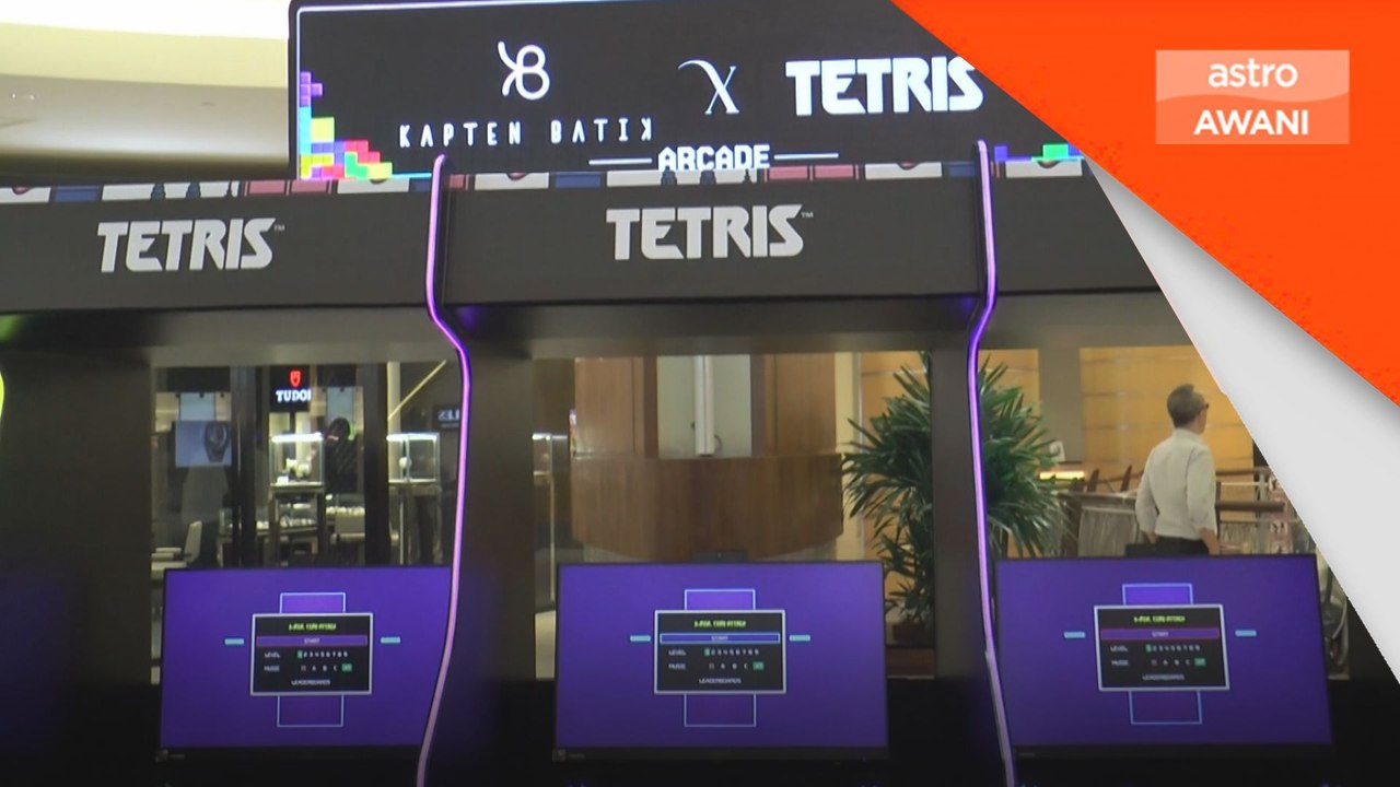 Kapten Batik lancar koleksi eksklusif bersama Tetris