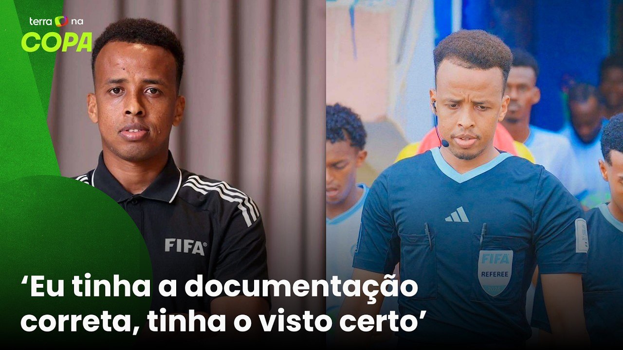 ‘Acho que eles têm um problema com o meu país’, diz árbitro da Somália barrado pelos EUA