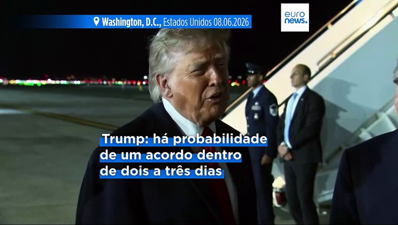 Estados Unidos e Irão: Trump garante acordo iminente após recuo de ambas as partes
