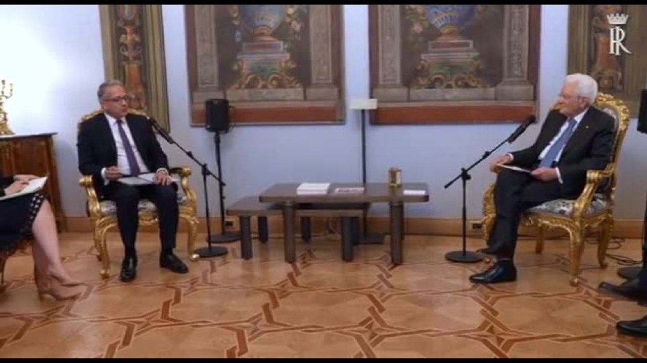 Mattarella riceve al Quirinale il direttore generale dell'Unesco