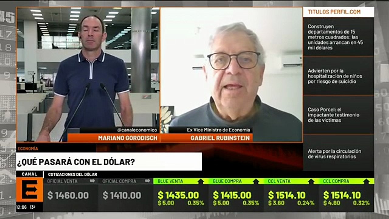 Gabriel Rubinstein sobre qué pasará con el dólar